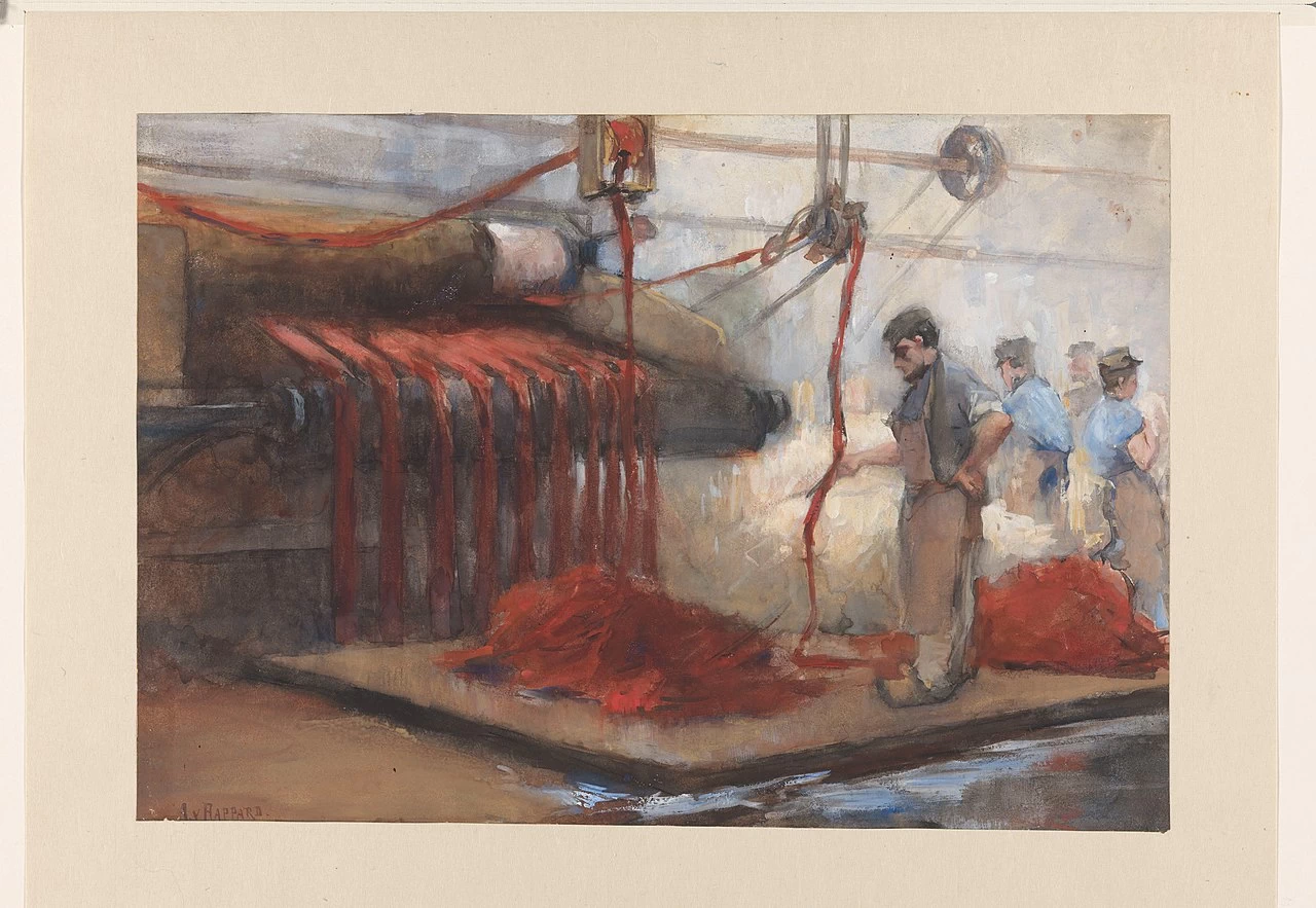 Tintura di rosso del cotone - Centraal Museum Utrecht